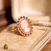 Bague camée vintage