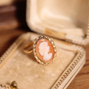 Bague camée vintage