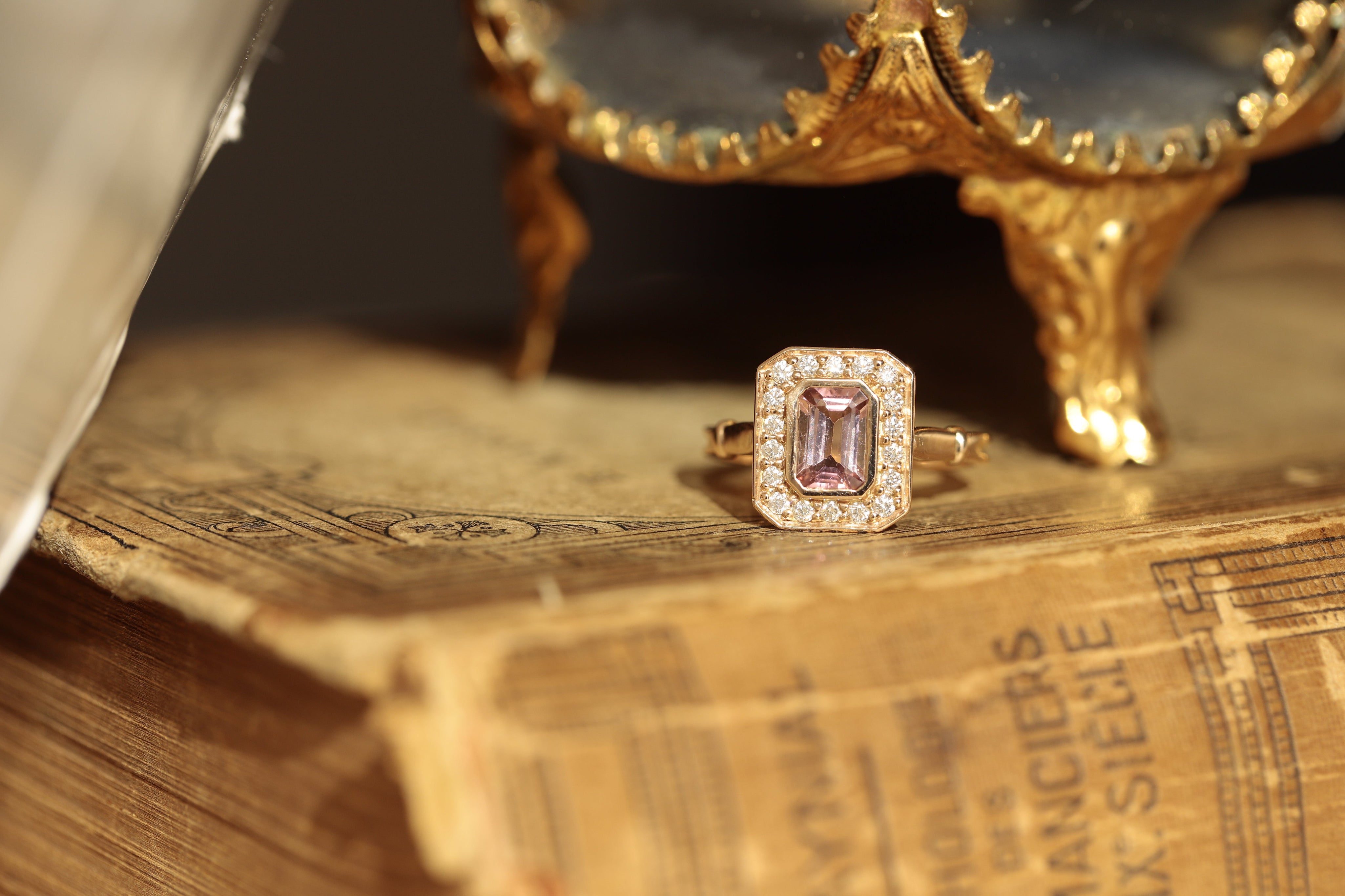 Bague art déco ancienne