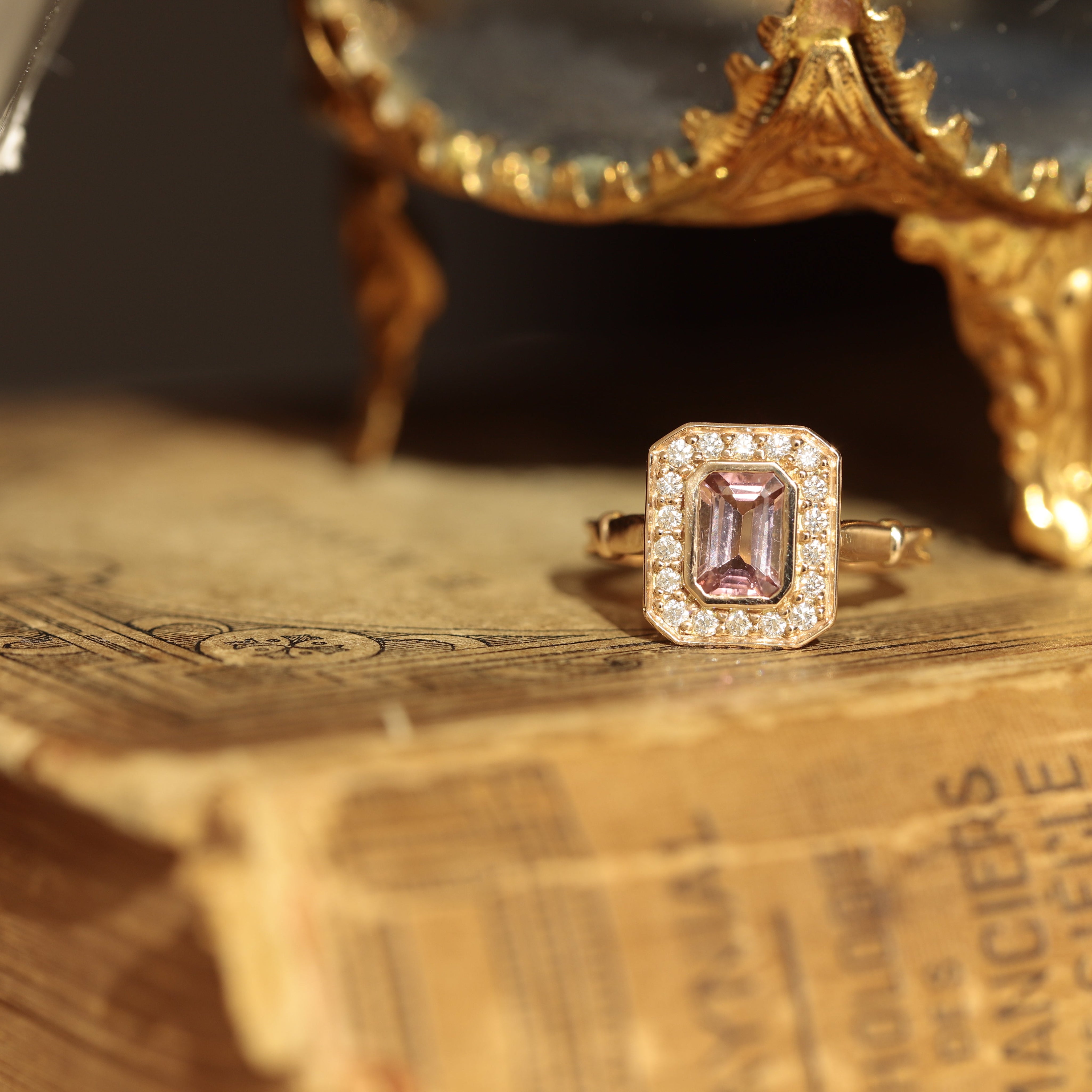 Bague art déco ancienne