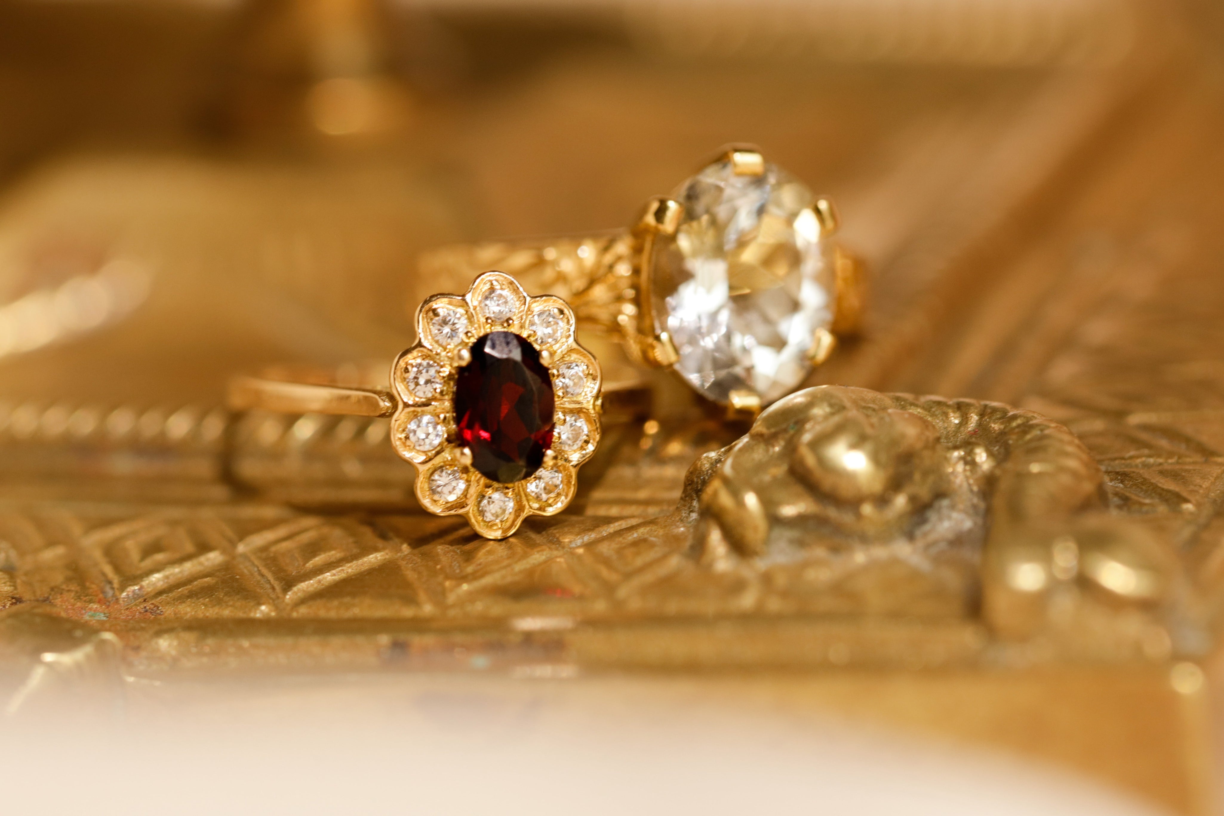 Bague de fiançailles ancienne