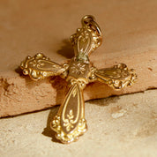 Pendentif croix ancienne 1850