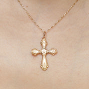 Pendentif croix ancienne 1850