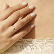 Anneau Orion · Bague trilogie serti étoilé