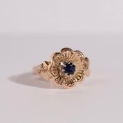 Bague Fleur ancienne années 40