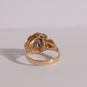 Bague Fleur ancienne années 40