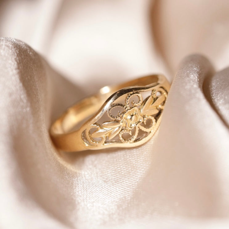 Bague filigrane vintage 4