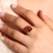 Bague quartz lumineux
