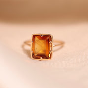 Bague quartz lumineux