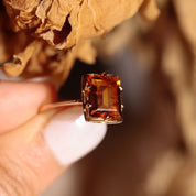 Bague quartz lumineux