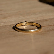 Anneau Orion · Bague trilogie diamants serti étoilé