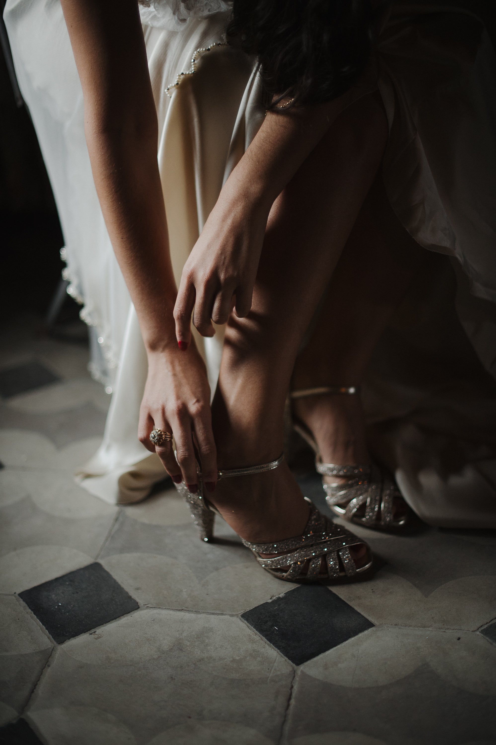 Photo mariage bague ancienne