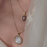 Pendentif or 18 carats style vintage